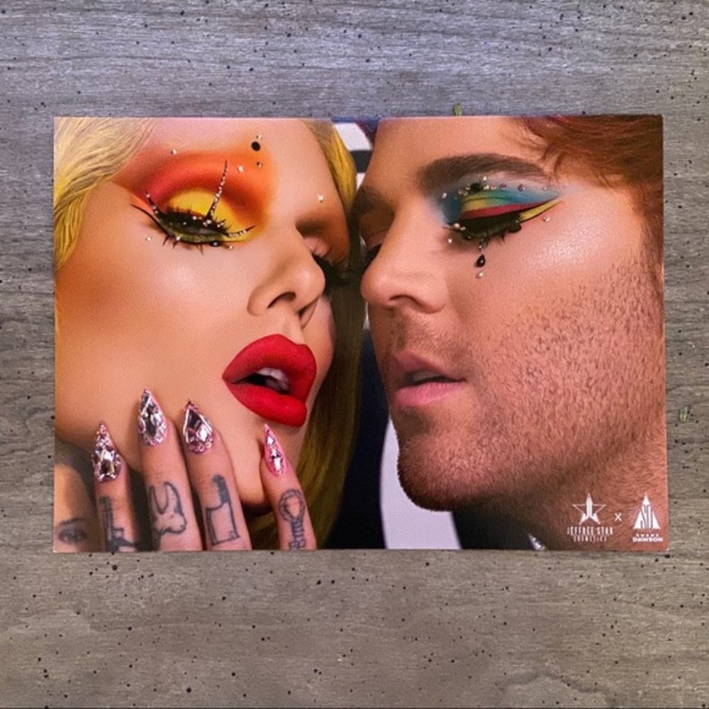 🍀Jeffree Star X Shane Dawson Postcard